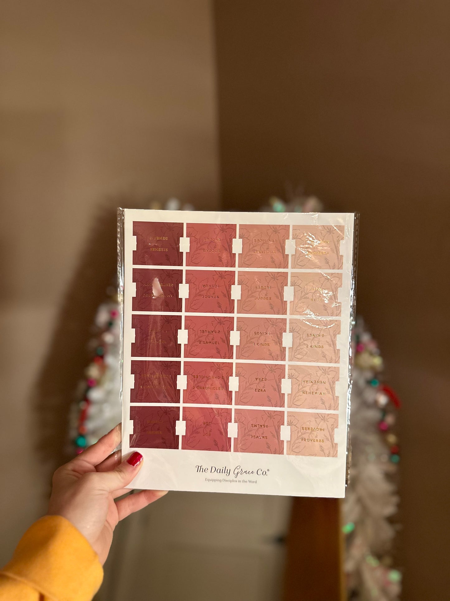 Rose Floral Bible Tabs