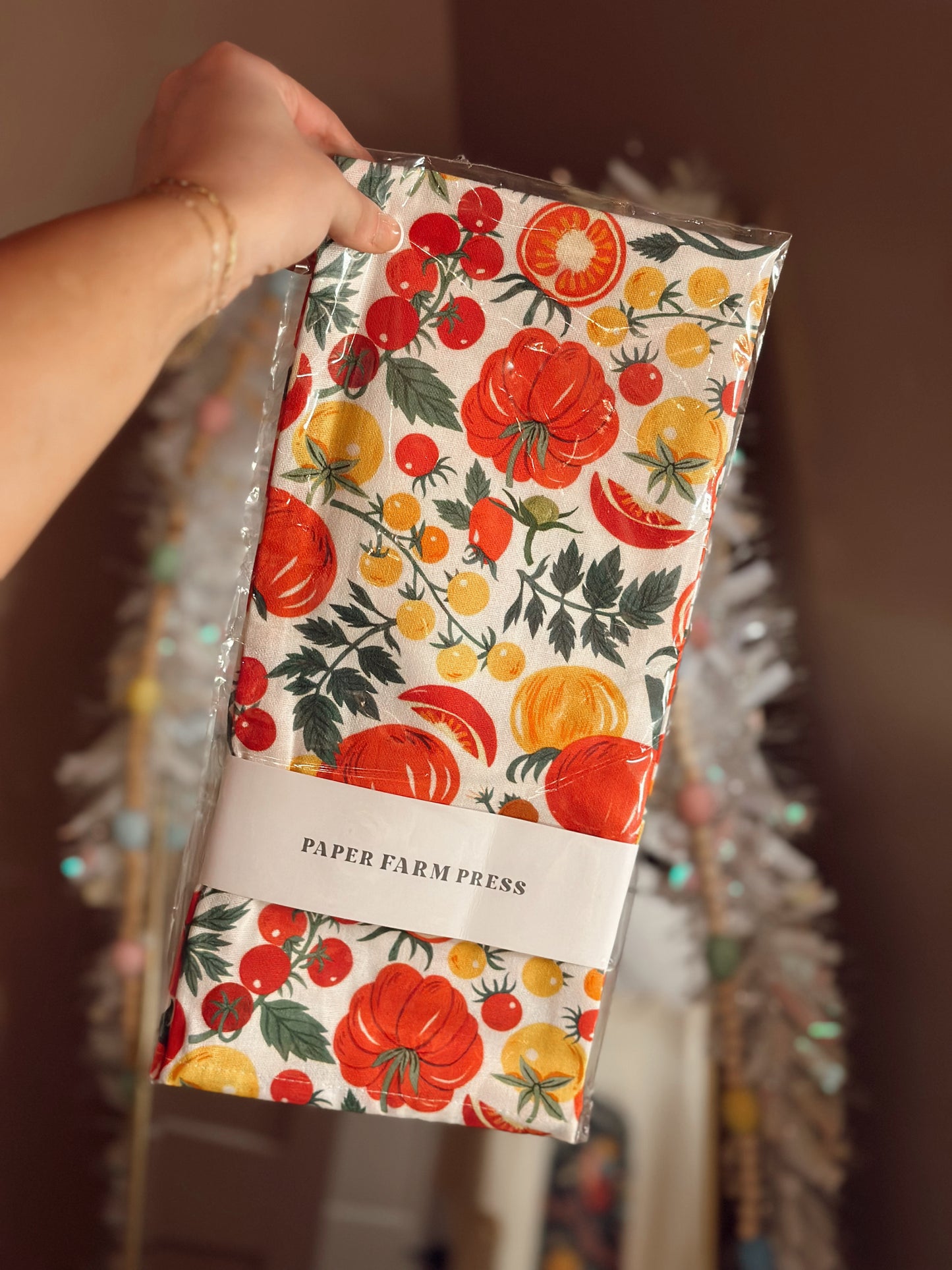 Tomato Vine Tea Towel {SALE}