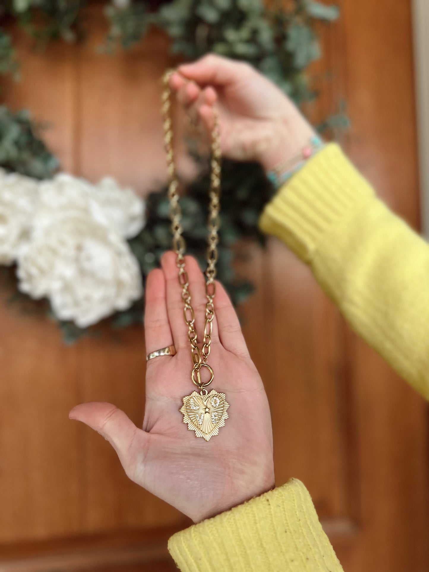 LOVE Necklace {GOLD}