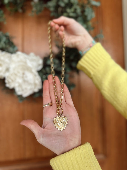 LOVE Necklace {GOLD}