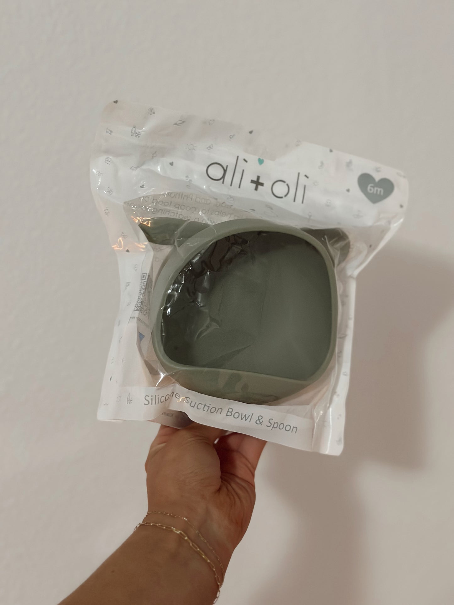 Silicone Suction Bowl & Spoon Set