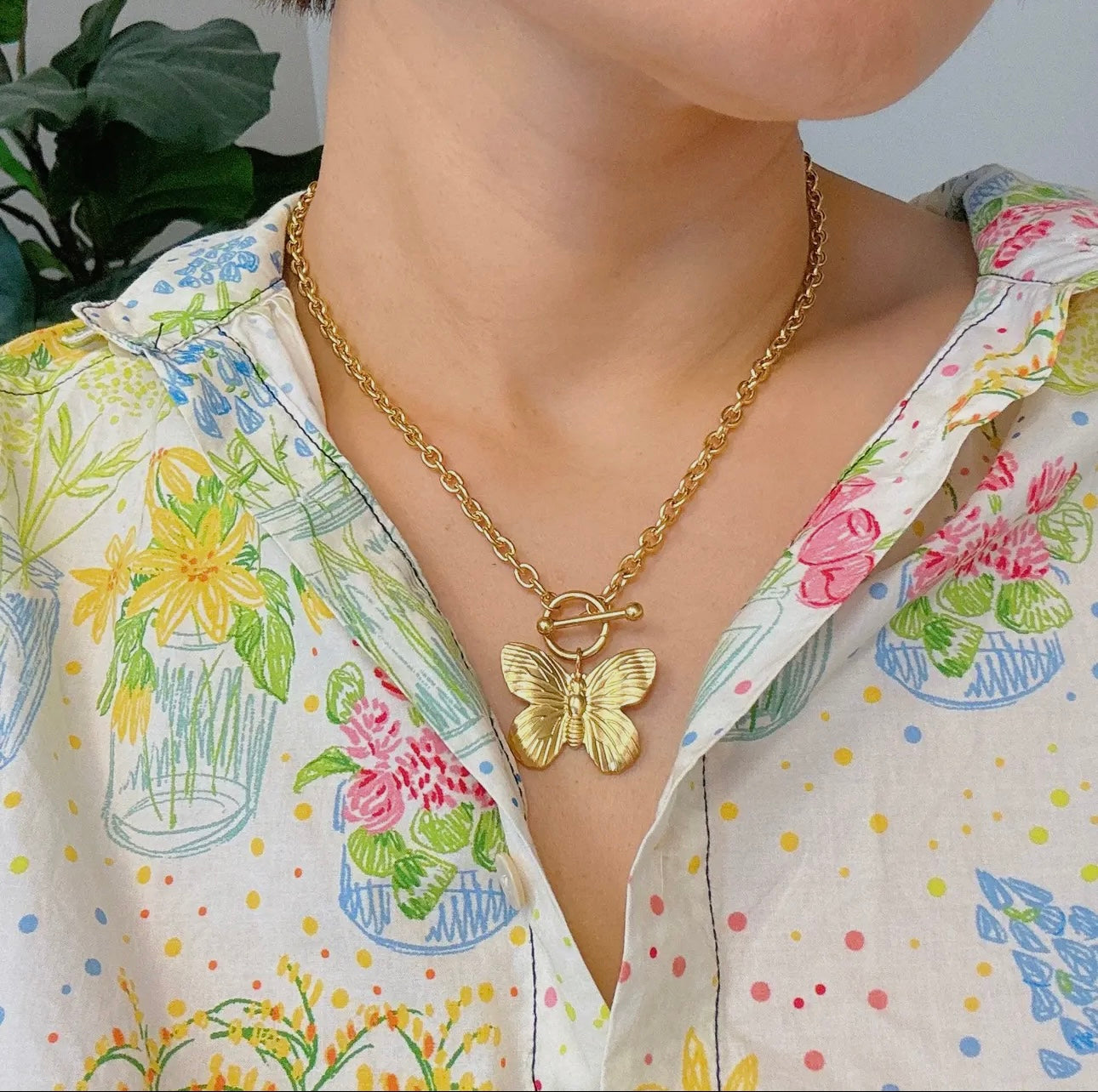 Bailee Butterfly Necklace