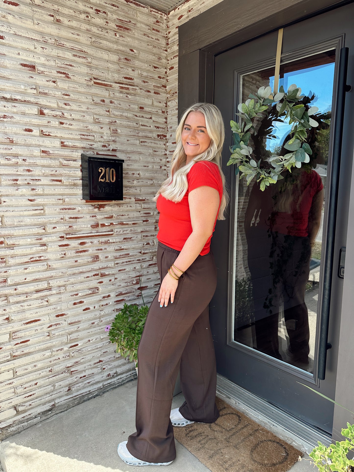 Eleanor Espresso Pants