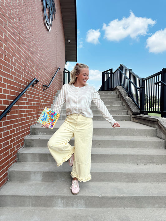 Library Lane Cardigan {Khaki}