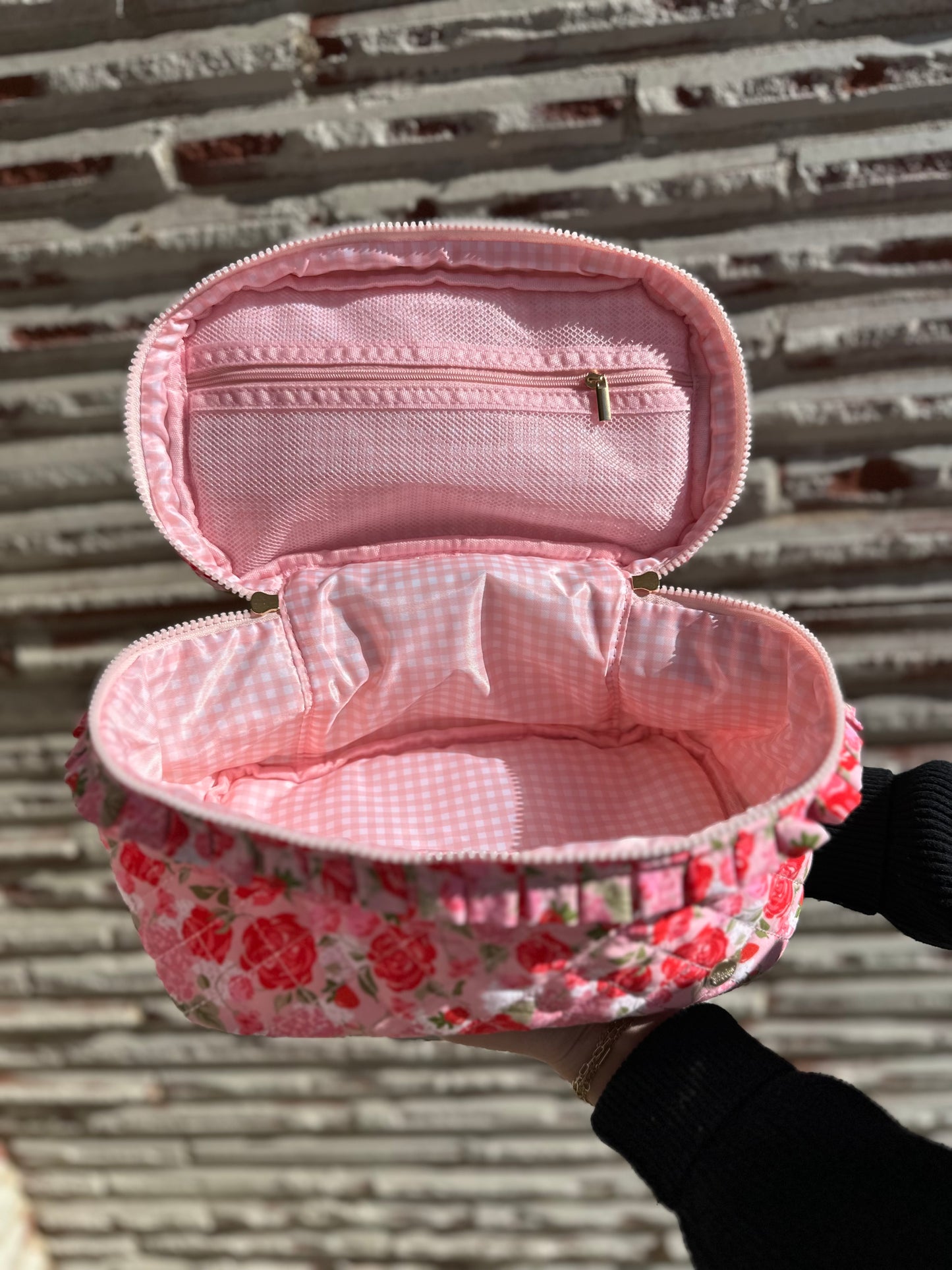Rose Garden Cosmetic Bag