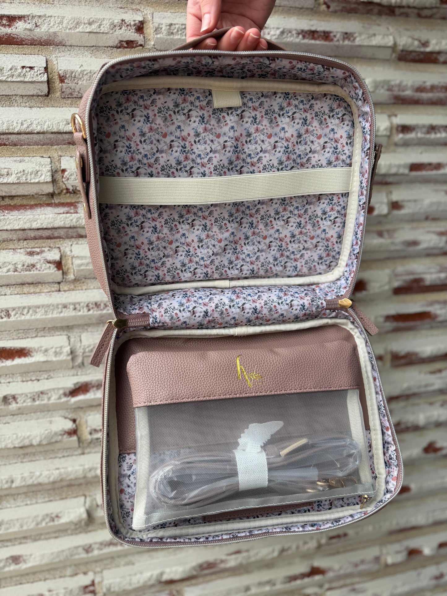 Bible Crossbody Bag LAVENDER LEATHER