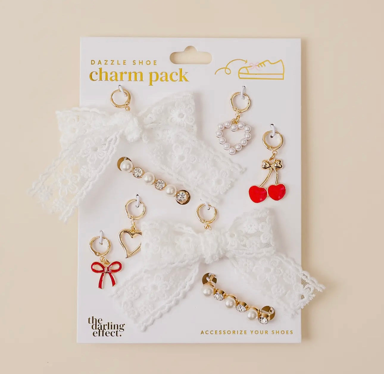 Cherry Shoe Charms
