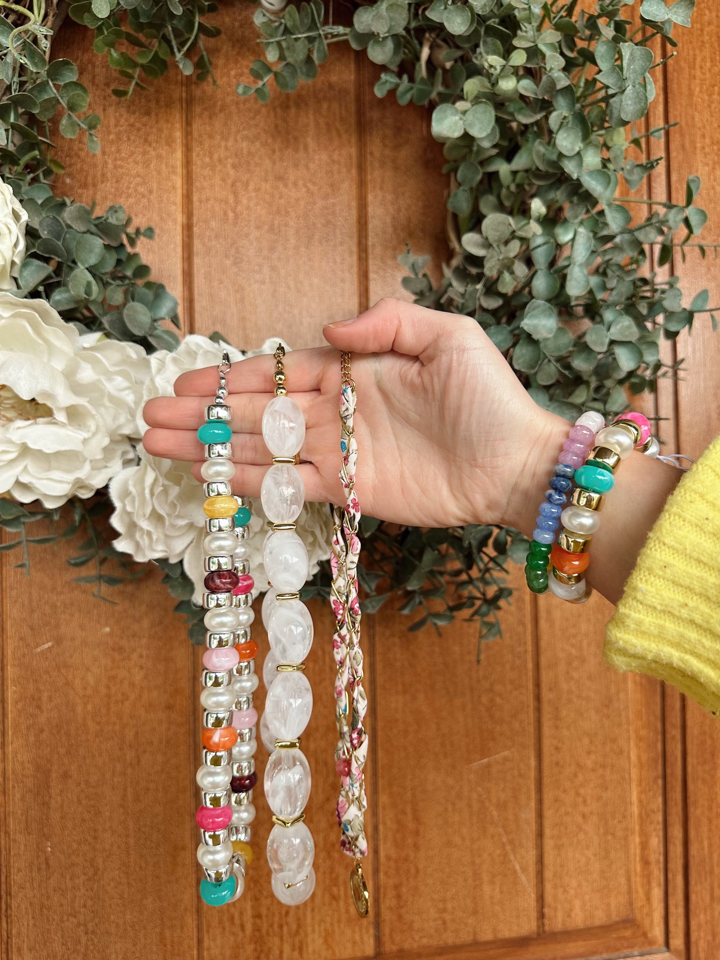 Jelly Pop White Necklace