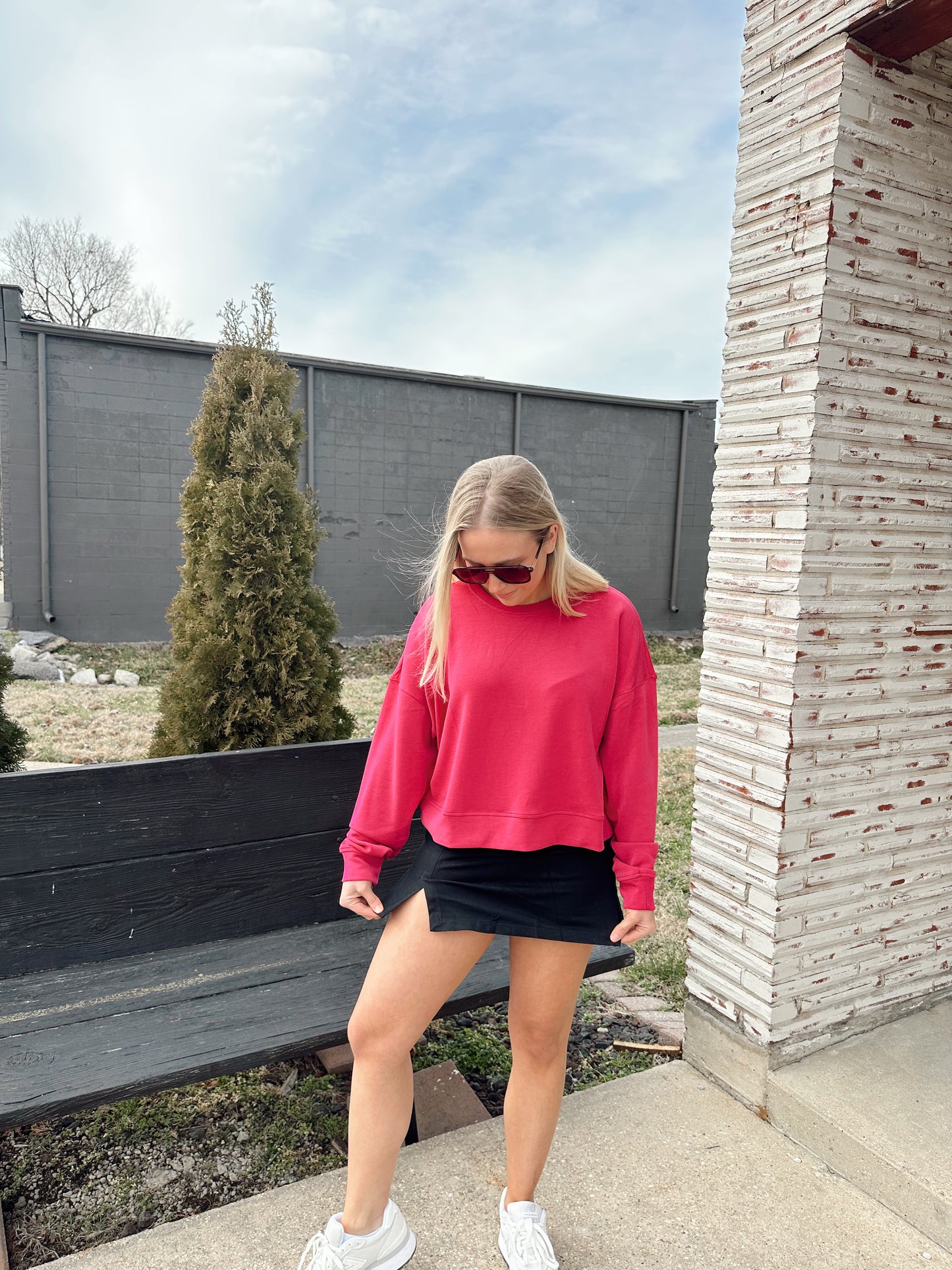 Black Betty Tennis Skort