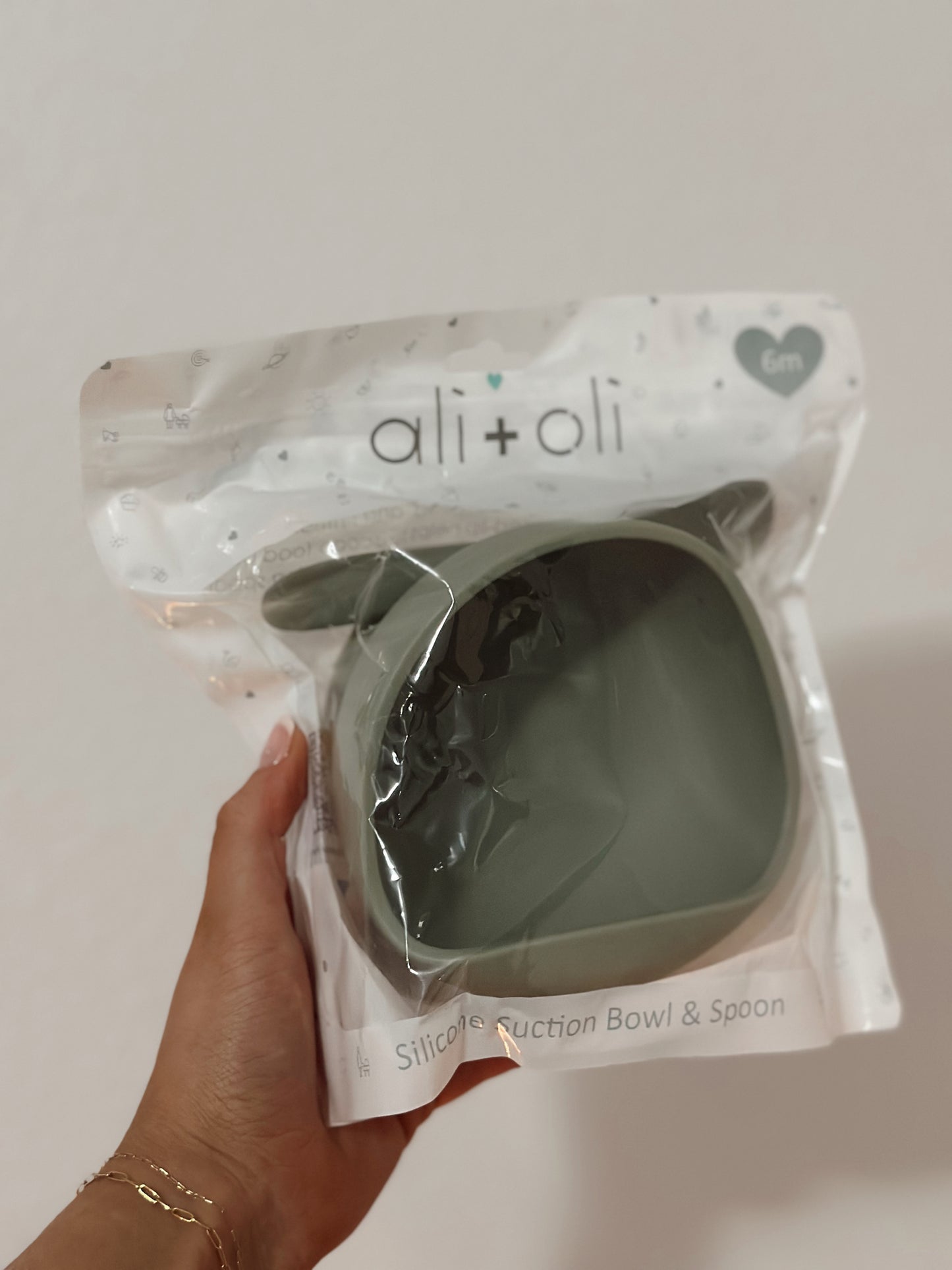 Silicone Suction Bowl & Spoon Set