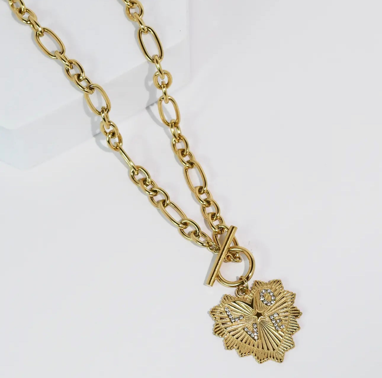 LOVE Necklace {GOLD}
