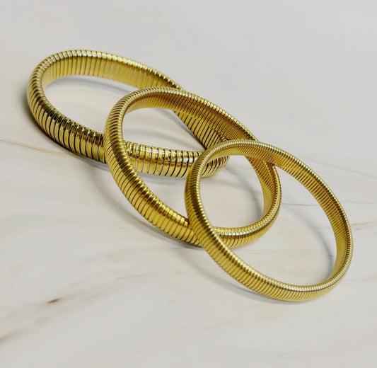 Gold Bangle Bracelet