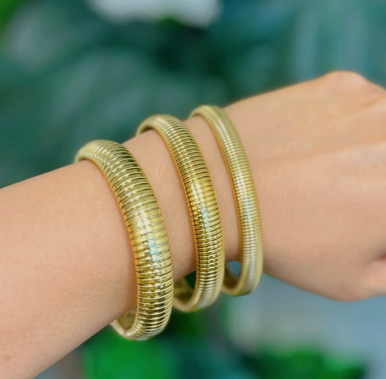 Gold Bangle Bracelet