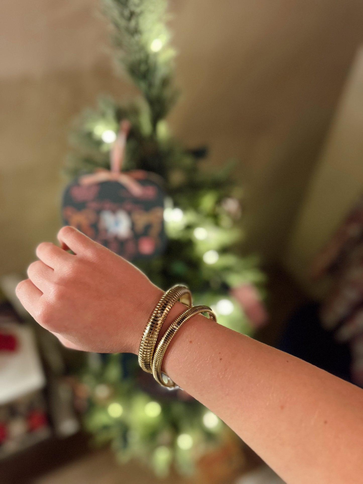 Gold Bangle Bracelet