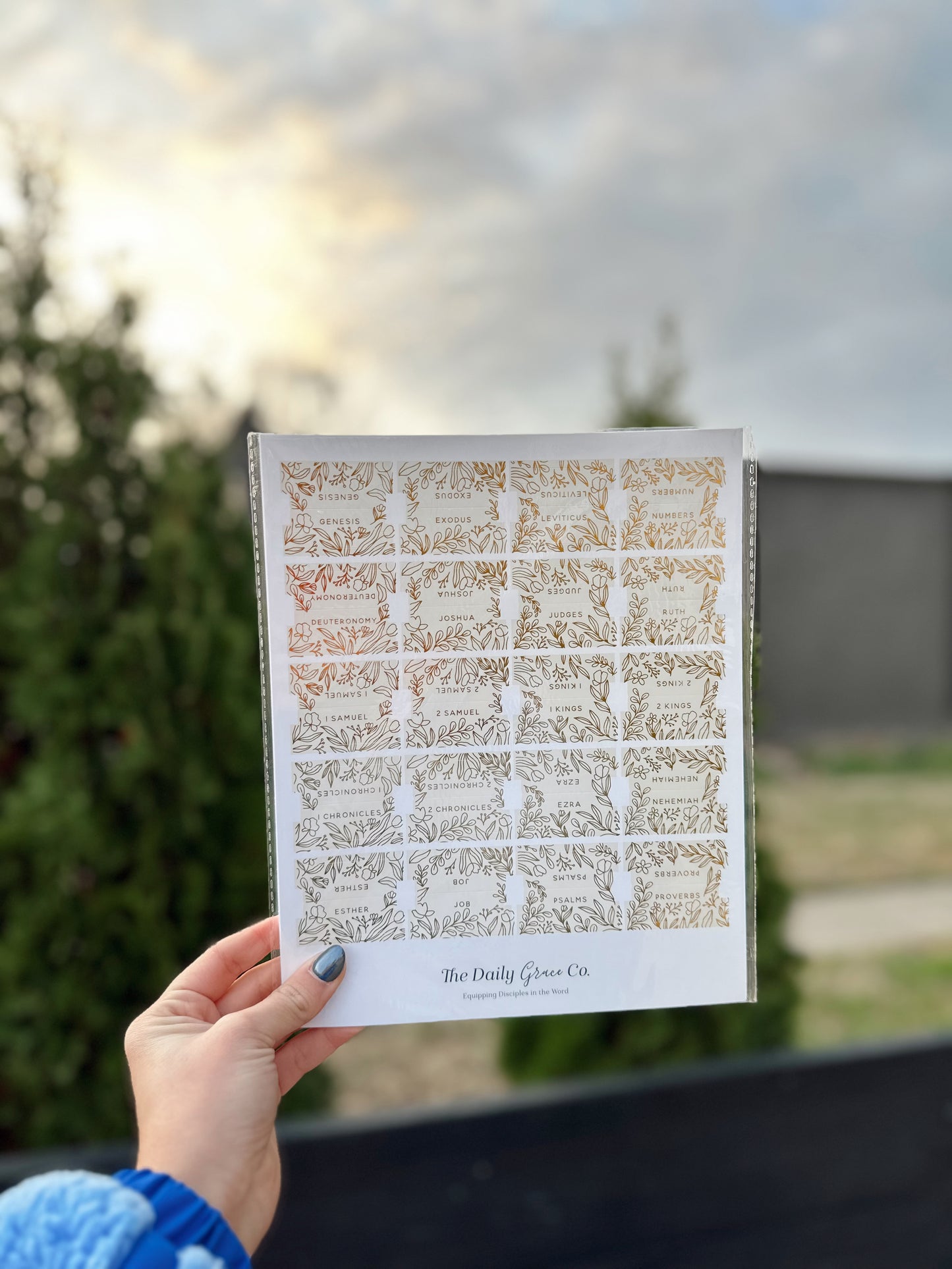 Gold Foil Bible Tabs