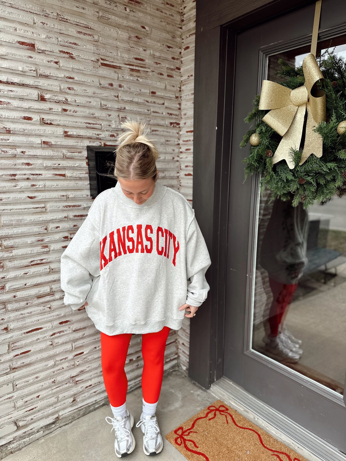 Reversible Kansas City Mockneck❤️