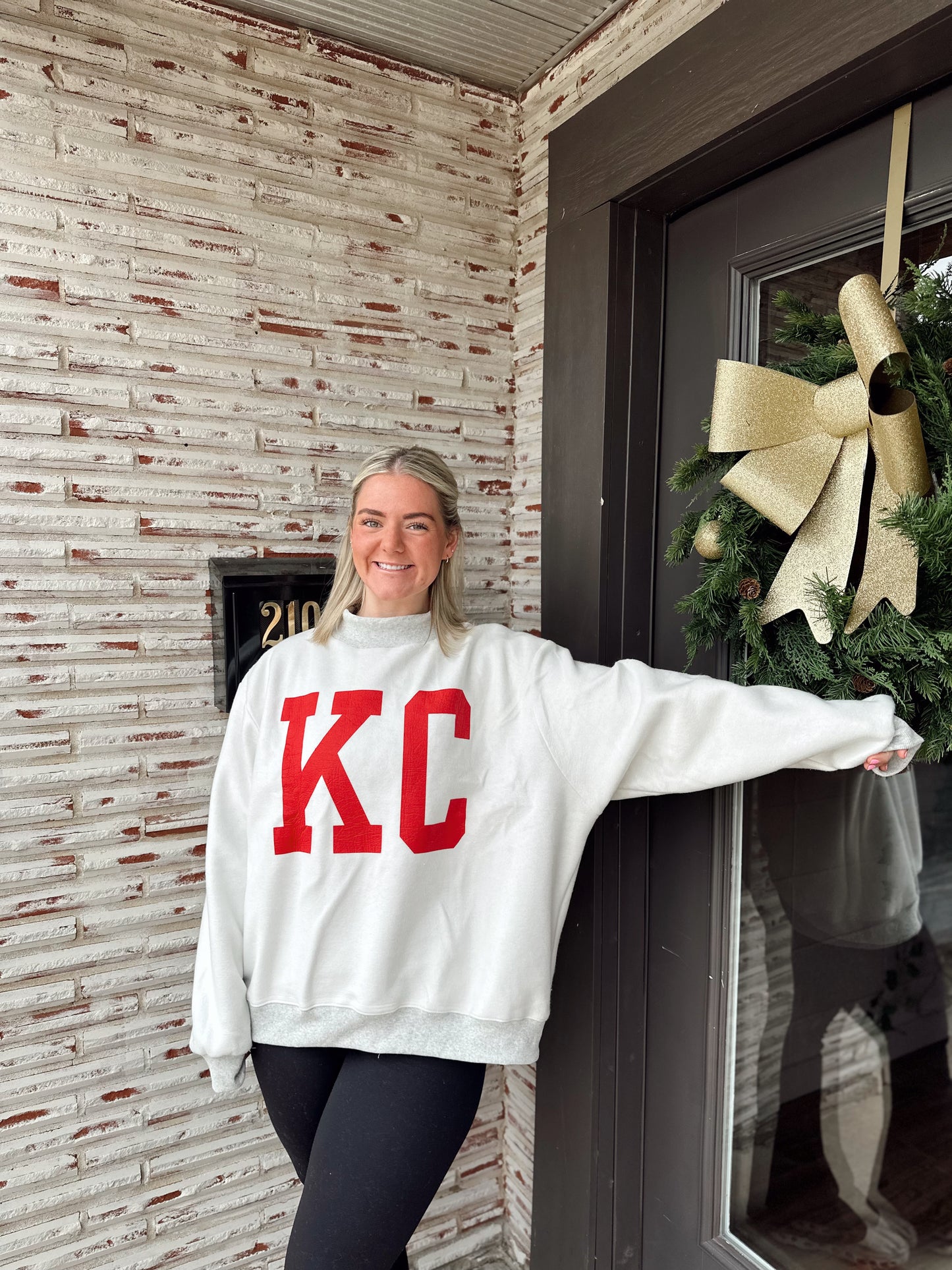 Reversible Kansas City Mockneck❤️