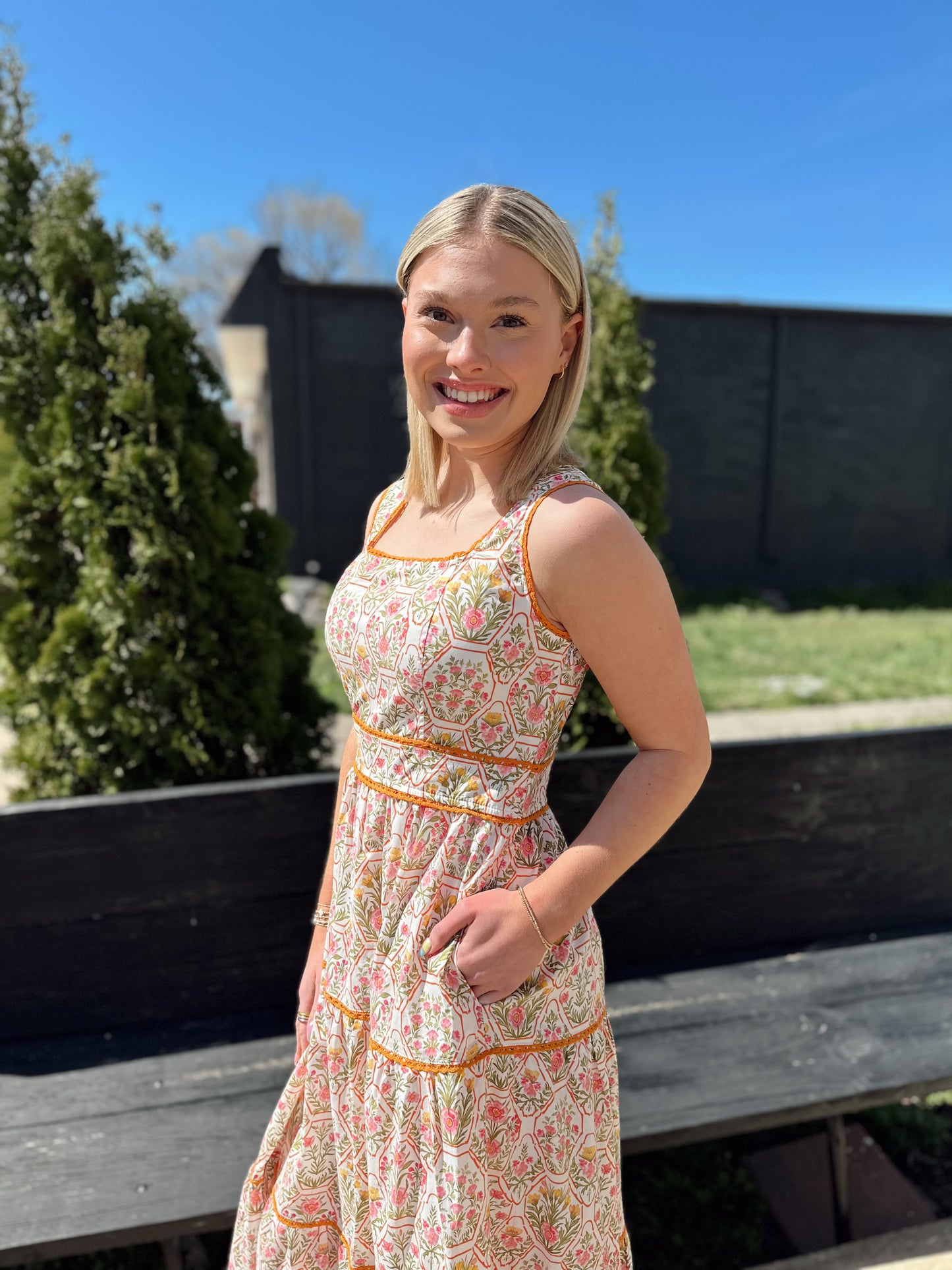 Gracen Garden Maxi Dress